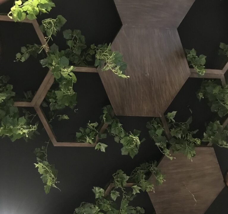 Plafond végétal à Casablanca - Botanica Maroc